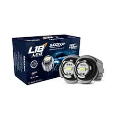Par Lâmpada L1B LED Farol de Milha – Luz Branca 6000K 2500 Lumens – Linha Toyota Corolla Hilux Yaris