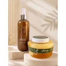 Kit Alleva Body Splash Coconut Candy + Geleia Hidratante Manga | Pele Perfumada e Glow
