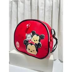 Lancheira térmica minnie e sweet queem infantil passei alças