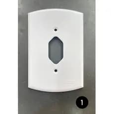 peesa - linha quality - placa 4x2 branca