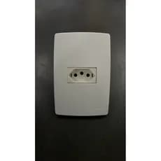 Conjunto Tomada 10A Completo Enerbras Linha Reale Mostruário 4x2