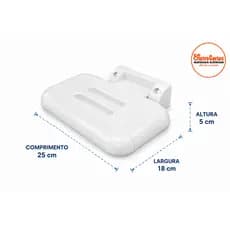 Lixeira Compacta Articulável Dobrável Para Fixação na Parede