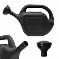 Regador de Jardim 5 Litros Com Bico Removível Preto ou Verde Jardinagem