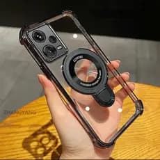 Capa Para POCO X5 5G Ultrafino Novo design Suporte Telefone Galvanizado De À Prova De Choque Estética Função De Sucção M