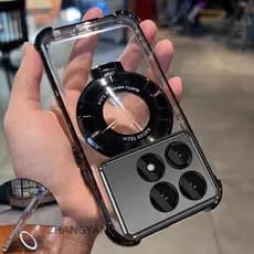 Capa Para POCO X6 Pro 5G Estético Novo design De Telefone Galvanizada De Quatro Cantos À Prova De Choque De Alta Definiç