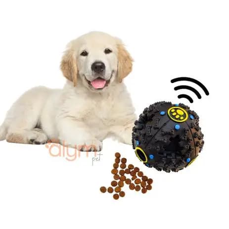 Brinquedo Bola interativa Petisqueira Som movimento Cães - Alym Store