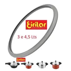 Borracha Panela Pressão marca Eirilar 3 a 4,5 litros 20 cm interno 22 cm externo Fechamento Externo