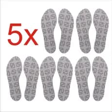 KIT PALMILHA CONFORTÁVEL ANTI ODOR Tam.: 33 Ao 45 = 5 PARES