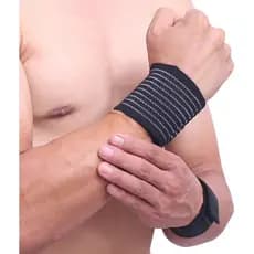 Par munhequeira crossfit faixas de compressão multiuso esportiva protetor para dores no pulso tendinite digitação