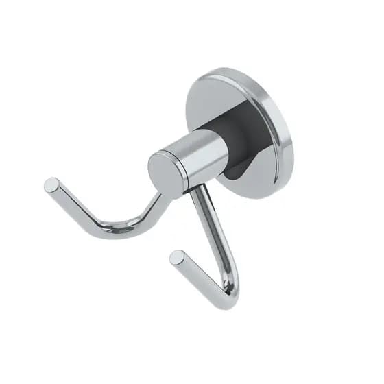 Porta Toalha Cabide Gancho Duplo Inox