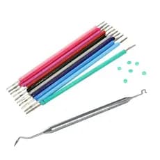 Kit Para Aparelho Ortodôntico 10 Cores + 1 Aplicador