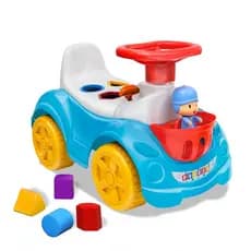 Totoka triciclo infantil menino Pocoyo carrinho de passeio infantil com Formas Geométricas