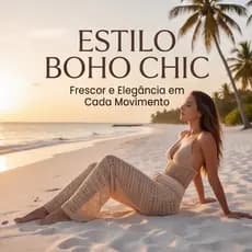 Calça Feminina de Tricot Croche Pantalona Vazada com Cordão Cintura Alta Moda