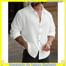 Csa Social Plus Size-Moda , Várias Cores-Acessível , Tamanhos 100kg A 210kg