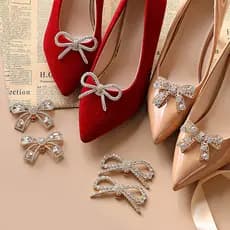 🔥Vendido Unitário🔥Fivela De Sapato Strass Decoração Clipes Sapatos De Noiva Acessórios De Salto Alto Internacional