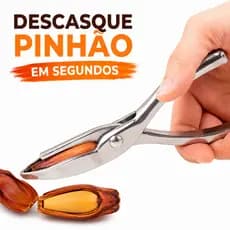 Descascador De Pinhão Manual Tipo Tesoura Abridor De Pinhão Alumínio