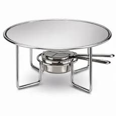 Rechaud Buffet Redondo Com Queimador para Panela Prime