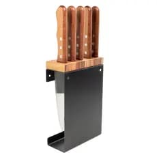 Porta Facas de Parede Design Moderno Black