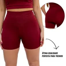Bermuda Feminina Suplex Para Academia e Treinos Moda Fitness Verão Caminhada Academia