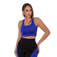 Top Nadador Suplex Liso Academia Ginastica Fitness Roupas Femininas