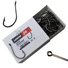 Caixa Anzol Super Maruseigo N 24 Marine 50 Unidades Pesca