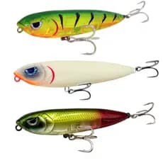 Kit Isca Artificial Mad Dog 12cm Yara 26g as 3 Cores mais Atraentes para Tucunares Cor 07 11 e 40
