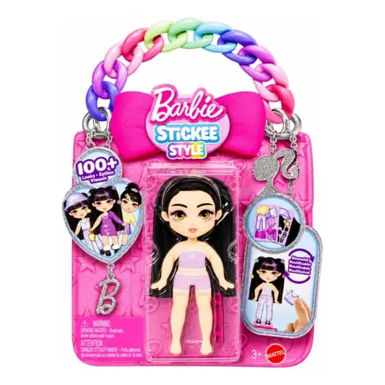 Boneca Barbie Adesivo Presente Infantil - Mattel Jmf20