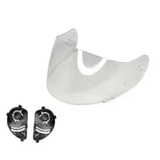 VISEIRA CAPACETE PEELS SPIKE COMPATIVEL - CRISTAL + KIT REPARO