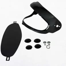 CONJUNTO GOW INTERLAGOS FUMÊ – VISEIRA + PALA + KIT REPARO