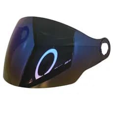 VISEIRA COMPATÍVEL PRO TORK NEW LIBERTY 3 / TAURUS JOE 23 / SPARK JET 2,0MM IRIDIUM–AZUL – MOTOVISÃO