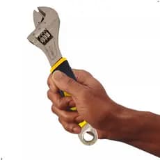 Chave Inglesa Ajustável 6 Polegadas Para Porcas e Parafusos Chave de Boca Ajustável Abre até 25 mm