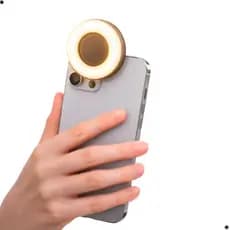 Anel Luminoso Para Celular Flash Selfie Mini Ring Light Imã Luz de Preenchimento LED Magnético