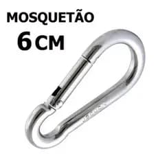 Mosquetão 6cm Academia Profissional Suporta 120kg