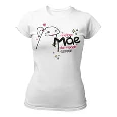 Camisa Camiseta Feminina Baby Look Estampada Dia Das Maes 12
