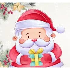 Almochaveiro Natal e Boas Festas – Chaveiro Personalizado 7x7
