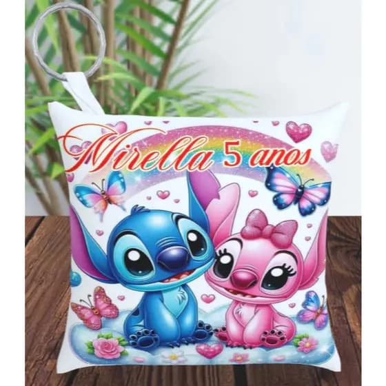 Kit 50 almochaveiro stich nome personalizado para aniversario festa e evento