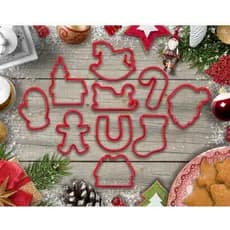 marcador cortador biscoito biscuit massas pasta americana confeitaria cortador Natal