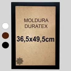 Moldura Quadro 36,5x49,5cm sem Vidro, sem Acetato somente com Duratex
