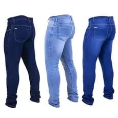 CALÇA JEANS MASCULINA / SLIM SKNY/ COM LYCRA E ELASTANO