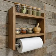 Nicho Porta Temperos _ Organizador Multiuso Cozinha Banheiro Área gourmet 30x30