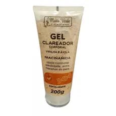 Gel Clareador Esfoliante Corporal Virilha e Axila Niacinamida Matto Verde 200g