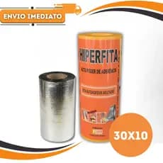 Manta Asfáltica Hiperfita Autoadesiva 30cm x 10m Anti-Goteira e Anti-Infiltração