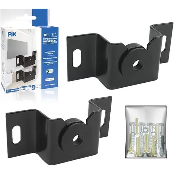 Suporte De Parede Para Tv Fixo Universal 10 A 71 Polegadas