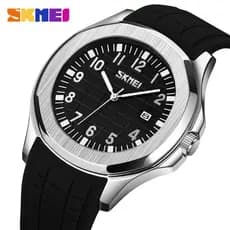 SKMEI 9286 Relógios Esportivos De Marca De Luxo Para Homens De Pulso De Pulseira De Silicone Casual Simples Automático