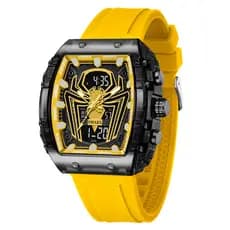 SMAEL 8116 Novo Relógio Masculino Multifuncional Esportes À Prova Dwaterproof Água Display Duplo LED Night Light Lazer E