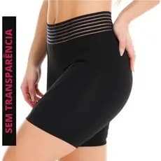 Short Bermuda Academia Feminina Sem Transparência Fitness Elástico