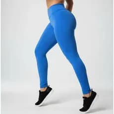 Calça Legging Academia Fitness Sem Transparência Básica Cós Alto Moda