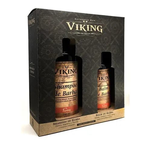 Kit Shampoo e Balm - Terra - Viking