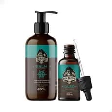 Kit Balm para barba 450g + Óleo - Cálico Jack Dom Alcides
