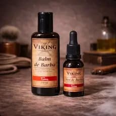 Kit Balm + Óleo Para Barba da Linha Terra - Viking